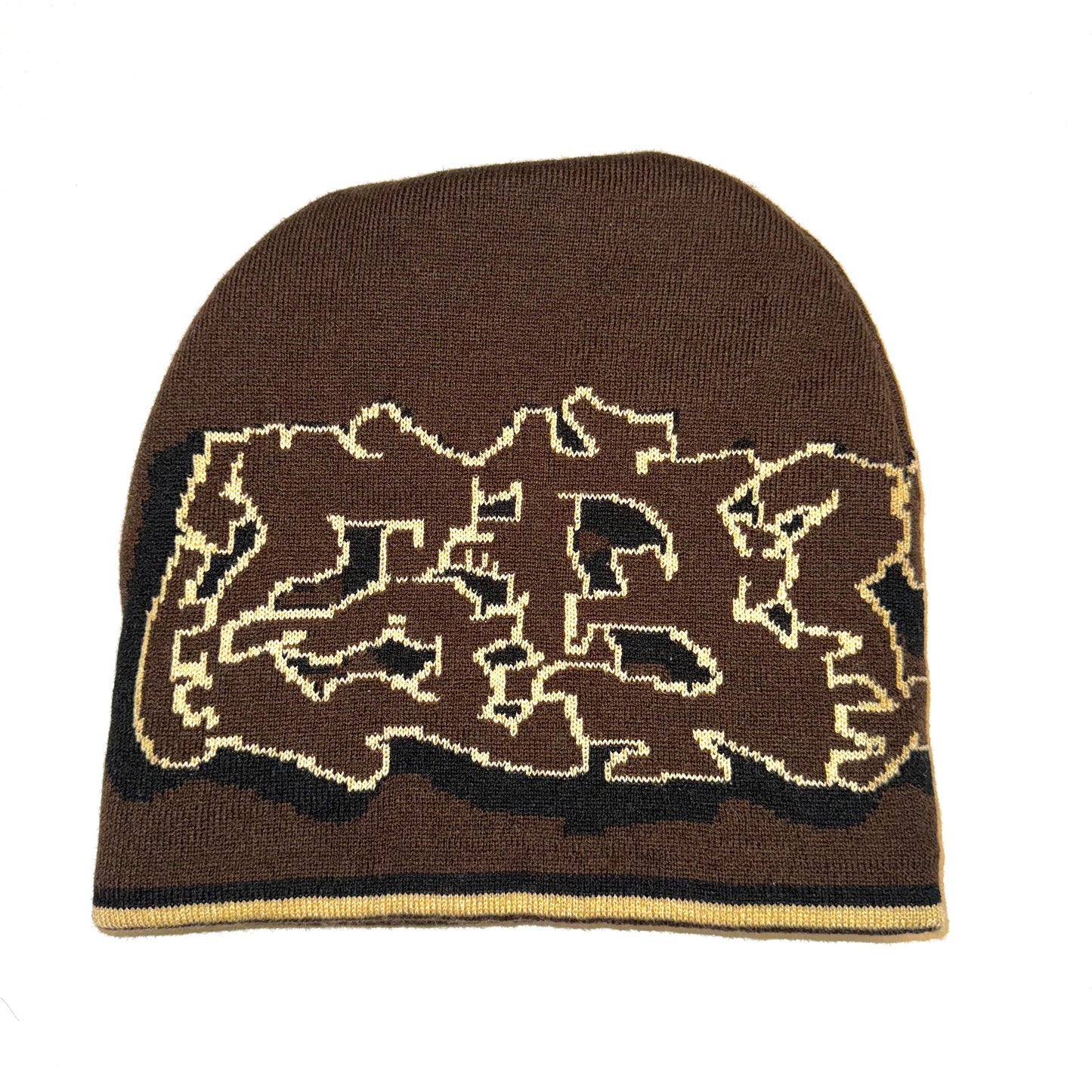 Reversible Beanie Brown