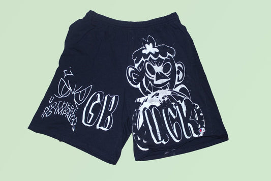 Navy GBUCK shorts